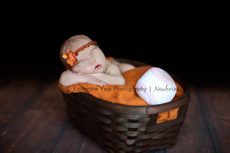 newborn girl san francisco giants fan