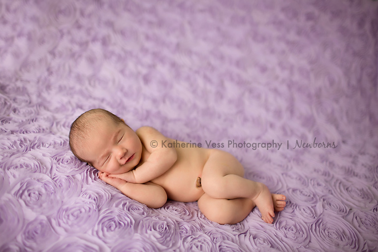 sweet newborn smile