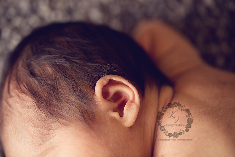 macro ear, newborn