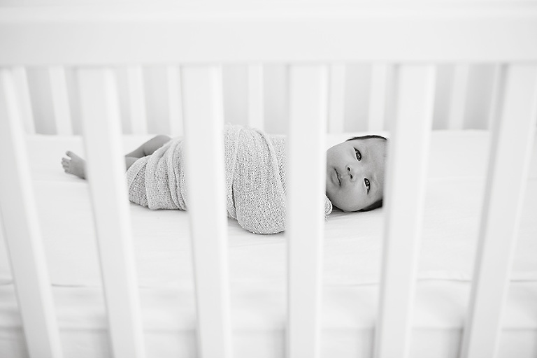 peek-a boo in crib