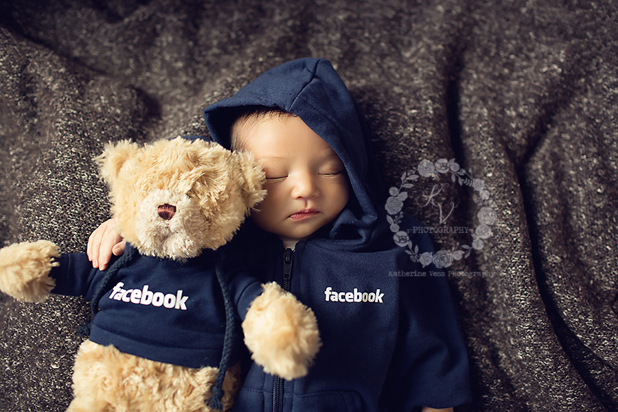 facebook baby with bear
