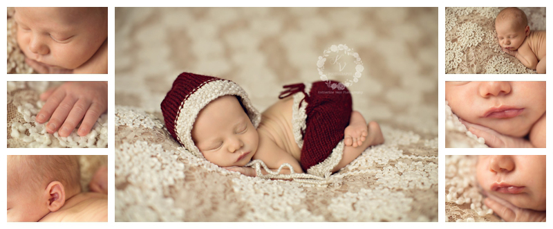 newborn tooshie up pose