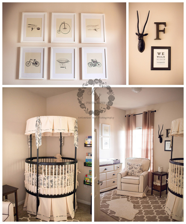 simple, clean, neutral nursery decor