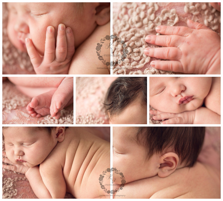 newborn details, macro