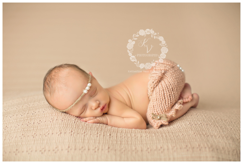 baby girl in cute pants