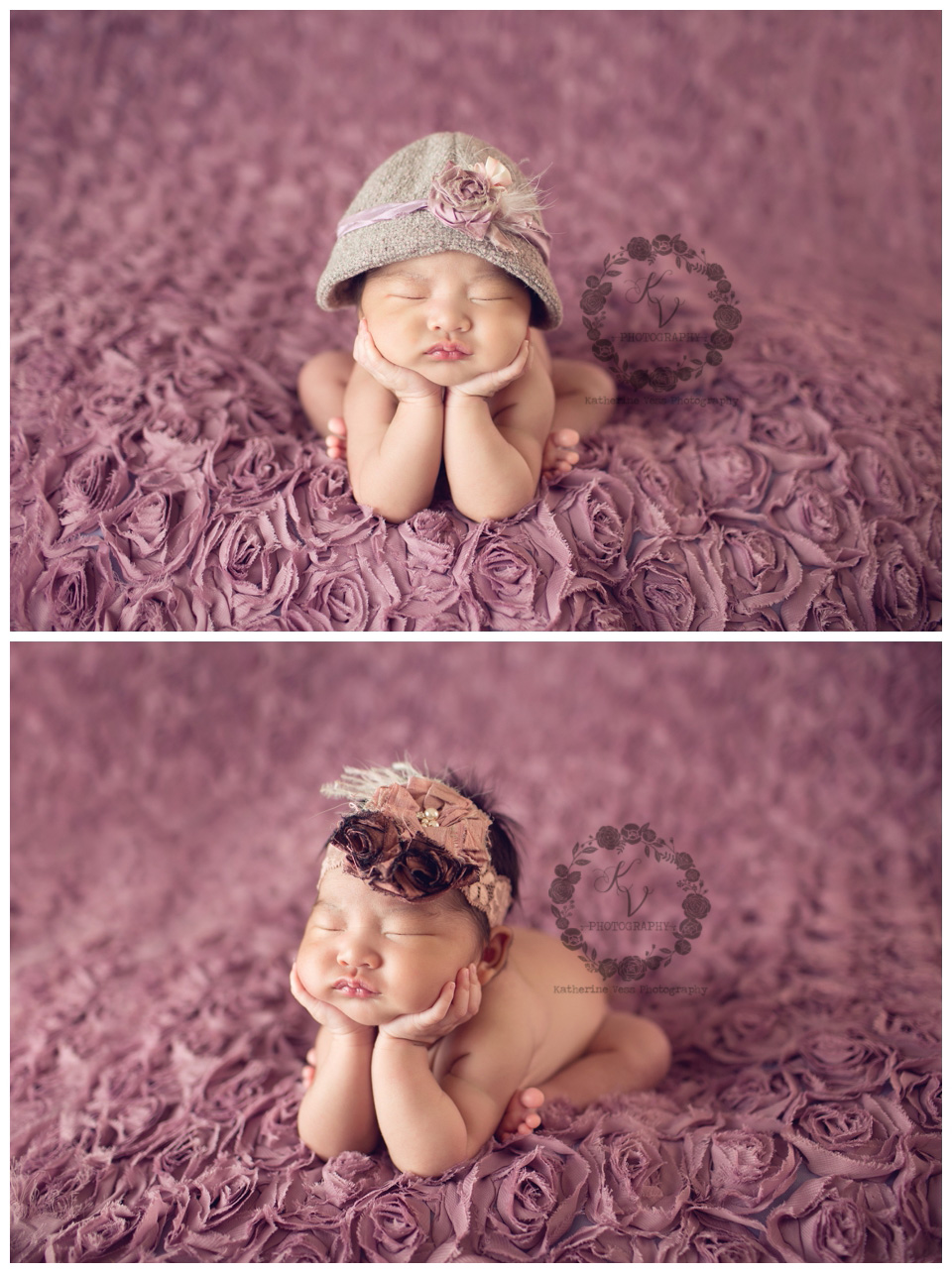 cute newborn girl idea