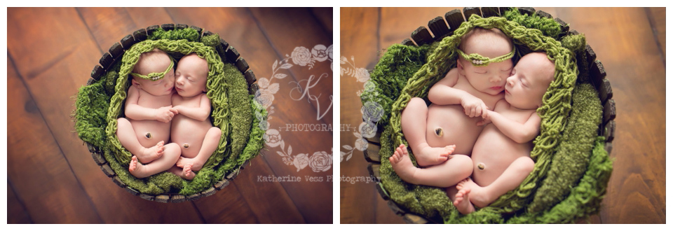 two peas in a pod newborn twins