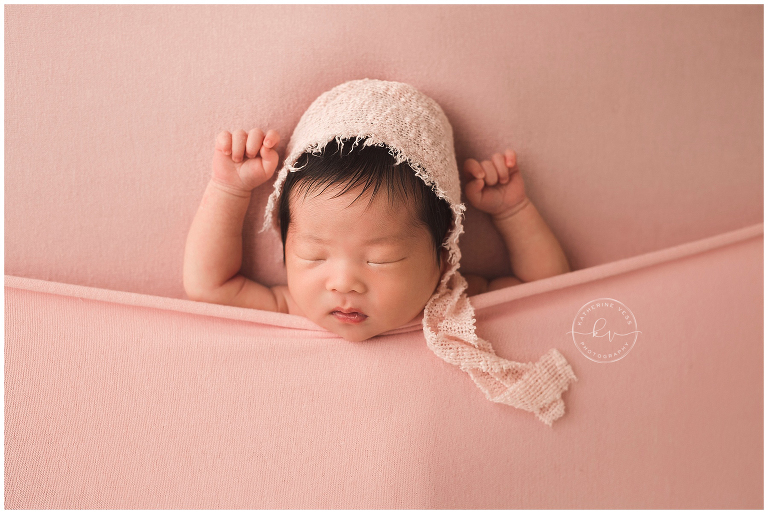 baby girl sleepy time on pink sacramento ca