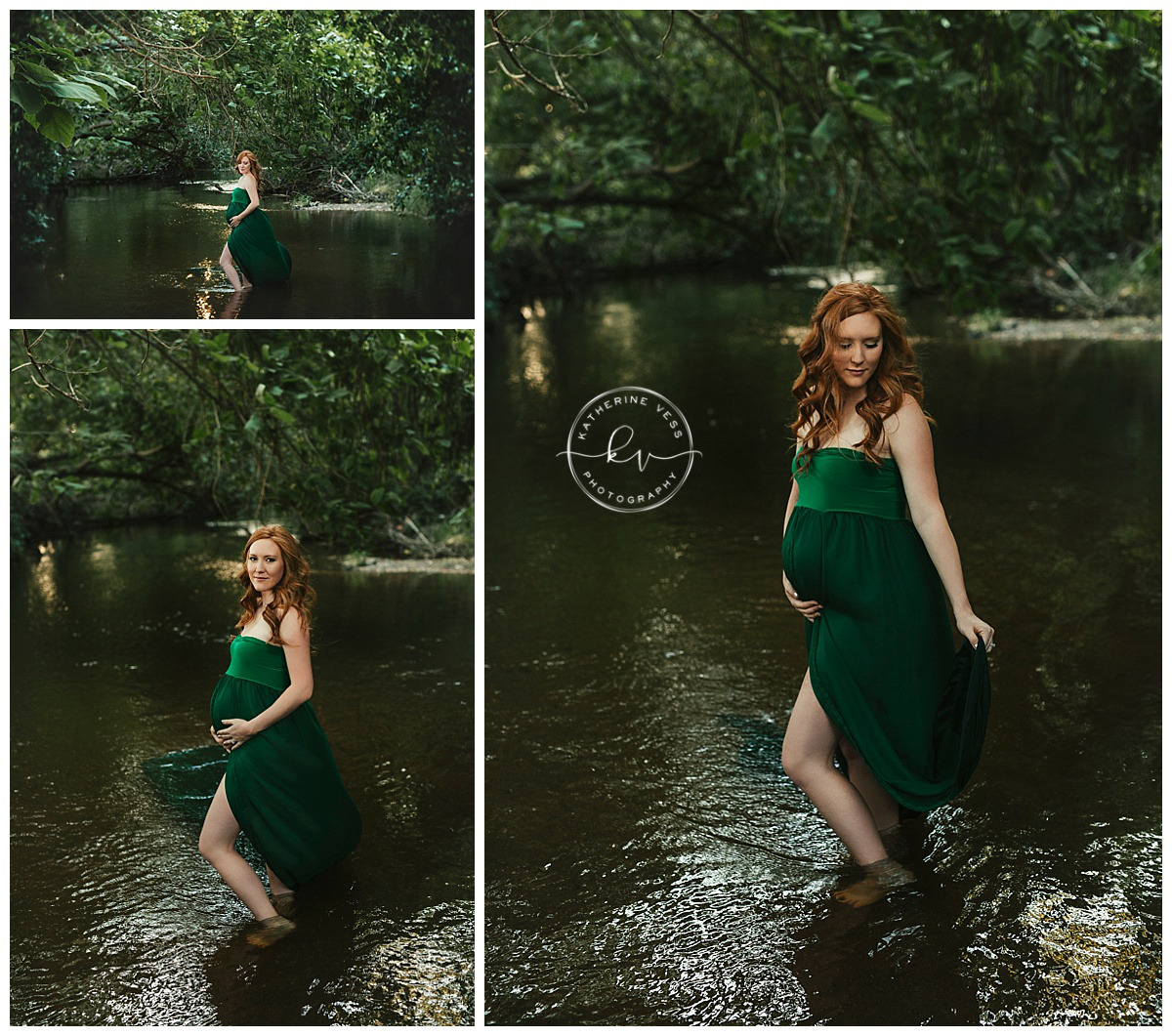 redhead maternity emerald green Rocklin CA