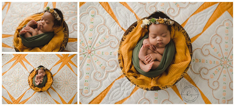 Vintage-quilt-newborn-photo-shoot-Sacramento-CA