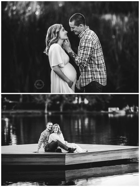 black-and-white-outdoor-maternity-lincoln-CA-photographer