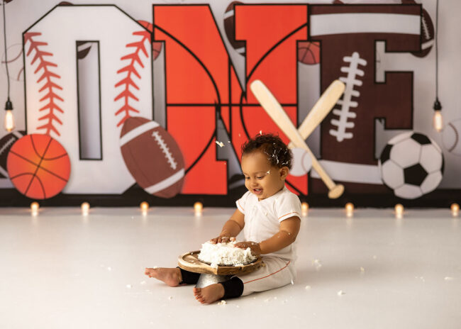 best folsom ca cake smash photographer