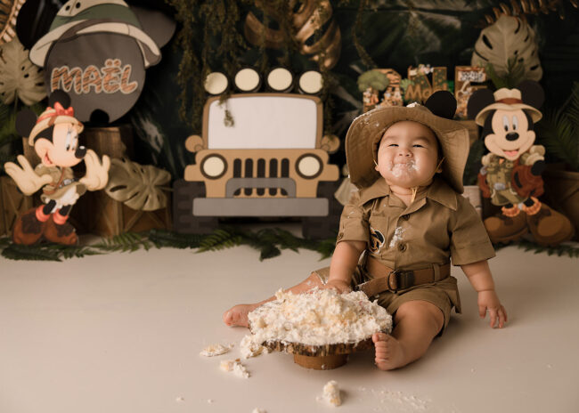 folsom ca first birthday cake smash photos