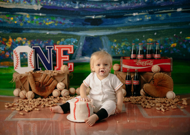 roseville ca cake smash photographers