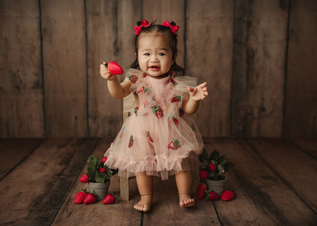 sacramento cake smash photo session