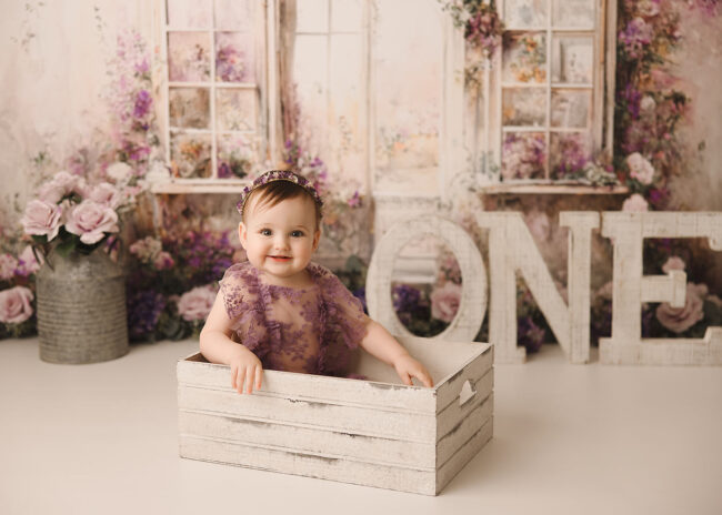 sacramento first birthday photo session